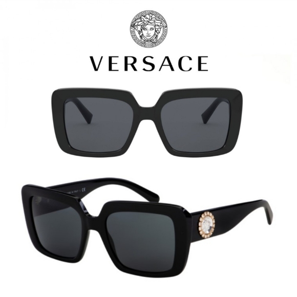 Versace Accessories New Versace Womens Sunglasses Ve4384b Gb87 Mod